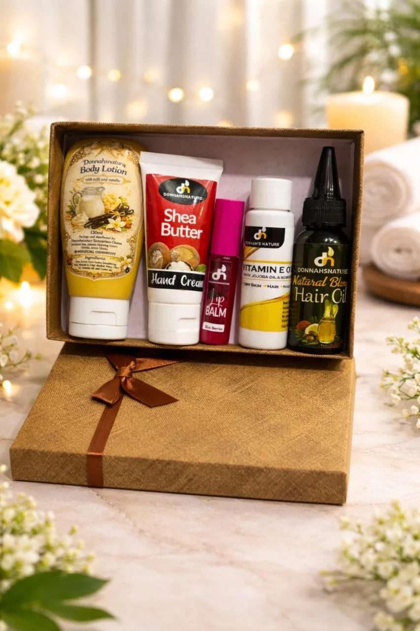 Donnahsnature beauty and care gift set