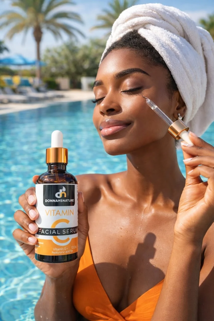 Donnahsnature Vitamin C Facial Serum lifestyle image